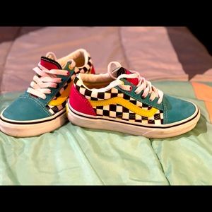 Multi color Vans